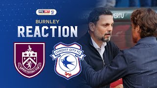 REACTION  BURNLEY vs CARDIFF CITY [upl. by Aneert]