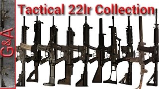 Tactical 22 22lr Collection [upl. by Nlocnil]