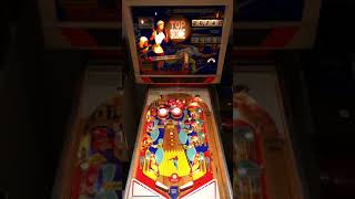 1975  Gottlieb Top Score pinball  gameplay [upl. by Ydac]