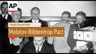 MolotovRibbentrop Pact  1939  Today In History  23 Aug 17 [upl. by Traci]