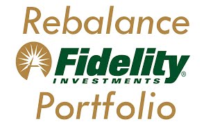 Fidelity Investments  How to Rebalance a Portfolio [upl. by Mavilia]