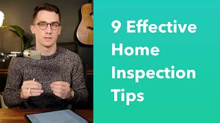 9 Home Inspection Tips For Buyers [upl. by Mali670]