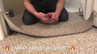 🔥 How To Seam Berber Carpet 🔥 [upl. by Llenroc]