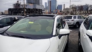 Rav4 panoramic sunroof Description and demonstration [upl. by Akemit491]