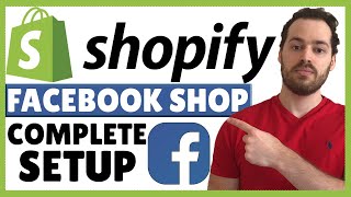 Facebook Shop Shopify Tutorial  Complete Integration amp Setup Step By Step 2022 [upl. by Annaihr]