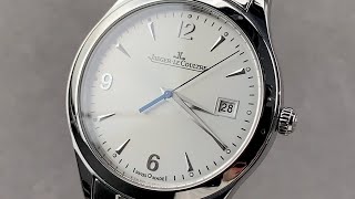 JaegerLeCoultre Master Control Date Q1548420 JaegerLeCoultre Watch Review [upl. by Nahgen]