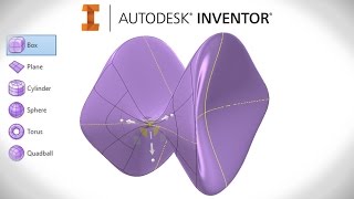 Freeform Modelling Tutorial  Autodesk Inventor [upl. by Cirred979]