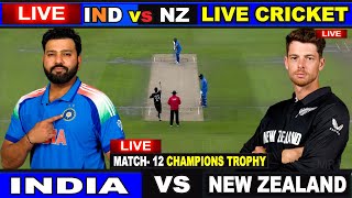 🔴Last 3 Over INDIA vs New Zealand LIVE [upl. by Nedia]