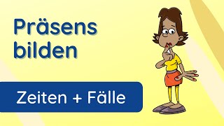 Das Präsens  Gegenwart ✅ die Zeitform übersichtlich erklärt [upl. by Maida]