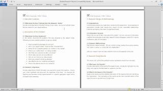 Market Research Report Template [upl. by Oirramed829]