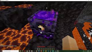 How to Set Your Spawn point in the Nether  Respawn Anchor Minecraft 116 [upl. by Ainimreh53]