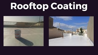 Rooftop Coating  Polyurethane Waterproofing Membrane [upl. by Noreik]