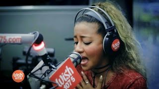 Liezel Garcia sings quotGisingin ang Pusoquot Pure Love OST LIVE on Wish 1075 Bus [upl. by Arodal]