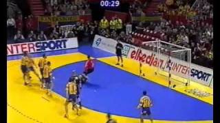 Sweden vs Germany EM2002 Handball Part 114 [upl. by Ennael]