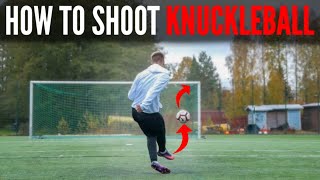 KNUCKLEBALL TUTORIAL  Learn to shoot a knuckleball [upl. by Oza]