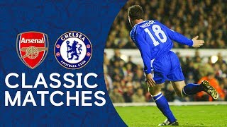 Arsenal 12 Chelsea  Late Wayne Bridge Goal Stuns Arsenal  Champions League Classic Highlights [upl. by Halian]