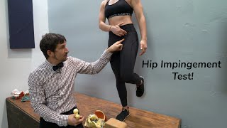 Hip Impingement Test [upl. by Lael152]