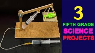 3 Awesome Fifth Grade Science Project Ideas [upl. by Llezniuq]