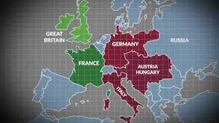 5 Major Treaties amp Alliances in the Build Up to World War One [upl. by Edaj]