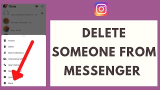 How to Delete Remove Someone From Messenger [upl. by Browne]