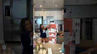 APARTMENT HOME DECOR HAUL part 2  Walmart kitchenware [upl. by Enelehcim]