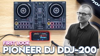 Pioneer DJ DDJ200 First Look  DJ with Spotify and Beatport Link streaming [upl. by Kern57]