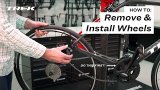 How To Remove and Install Bike Wheels [upl. by Annodas]