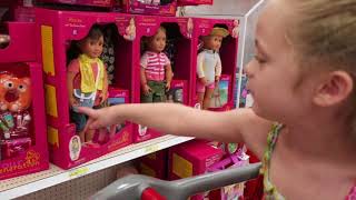 HUGE OUR GENERATION DOLL SECTION AT SUPER TARGET SHOP WITH ME  INtoyreviews [upl. by Pietro]