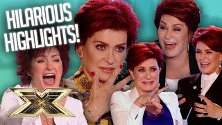 Sharon Osbournes FUNNIEST moments  The X Factor UK [upl. by Eladroc93]