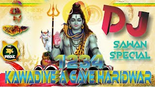 1234 Kawadiye A Gaye Haridwar  2018 DJ Bhole Songs  The SK Style [upl. by Juan]