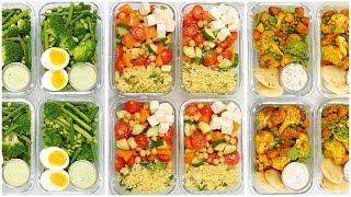 Vegetarian Meal Prep Recipes  Back to School  Healthy  Quick  Easy [upl. by Romeu]