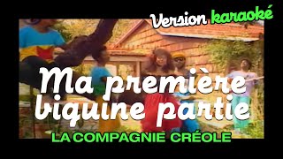 La Compagnie Créole  Ma première biguine partie Karaoke Officiel [upl. by Shirah]