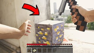 MINECRAFT IN REAL LIFE [upl. by Amsaj491]