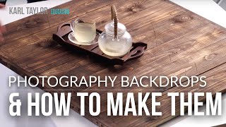 Photographic Backdrops and How to Make Your Own [upl. by Garrik]