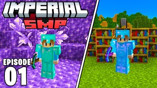 New Minecraft YouTubers SMP  Imperial SMP 1 [upl. by Carina]