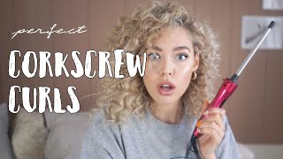 Perfect CORKSCREW CURLS  ALL you need to know [upl. by Aved]