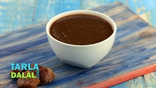 Khajur Imli Chutney Sweet Chutney by Tarla Dalal [upl. by Nairadas]