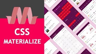 Materialize CSS 😃 Material Design Framework Curso tutorial Español [upl. by Nordna]