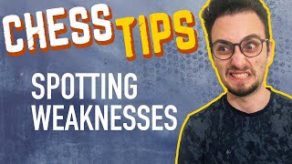 Chess Tips Spotting Weaknesses [upl. by Pablo820]