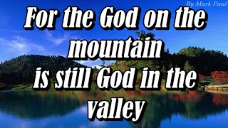 GOD ON THE MOUNTAIN By Lynda Randle [upl. by Hazelton]