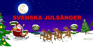 Svenska julsånger  Barnsånger  Christmas Songs in Swedish  Bjällerklang etc [upl. by Irrem342]