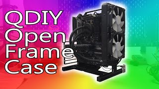 A QDIY Open Frame PC Case [upl. by Nyleuqcaj]