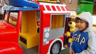 2003 Freds Firetruck Kiddie Ride ft Angelina [upl. by Thea]