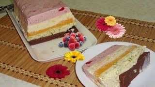 Easy Cassata Ice Cream Recipe by Bhavna  Spumoni Ice Cream Recipe Video [upl. by Adyht936]