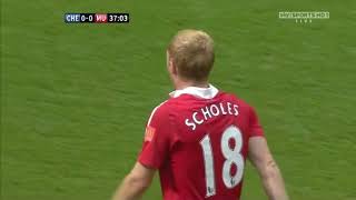 Scholes vs Chelsea 1011 N [upl. by Einaej416]