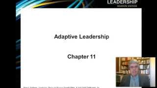 Adaptive Leadership Northouse 7 ed Ch 11 [upl. by Nnylrefinnej]