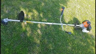 COOCHEER 42 7cc String Trimmer 2 in 1 Straight Shaft Brush Cutter 2 Cycle Weed Trimmer Review Easy [upl. by Russell]