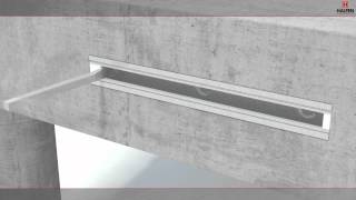 HALFEN Curtain Wall Installation Animation [upl. by Iinde476]