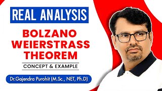 Real Analysis  Bolzano Weierstrass Theorem  Proof [upl. by Nedda858]