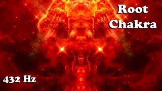 POWERFUL 432 Hz 1 ROOT CHAKRA Activation and Balancing 15 minute meditation [upl. by Kursh112]